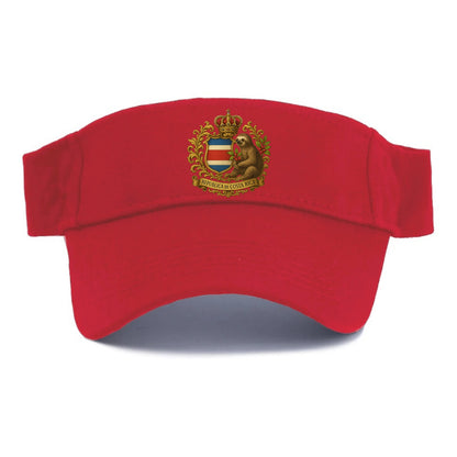Costa Rica Sloth Emblem  - Visor - Red