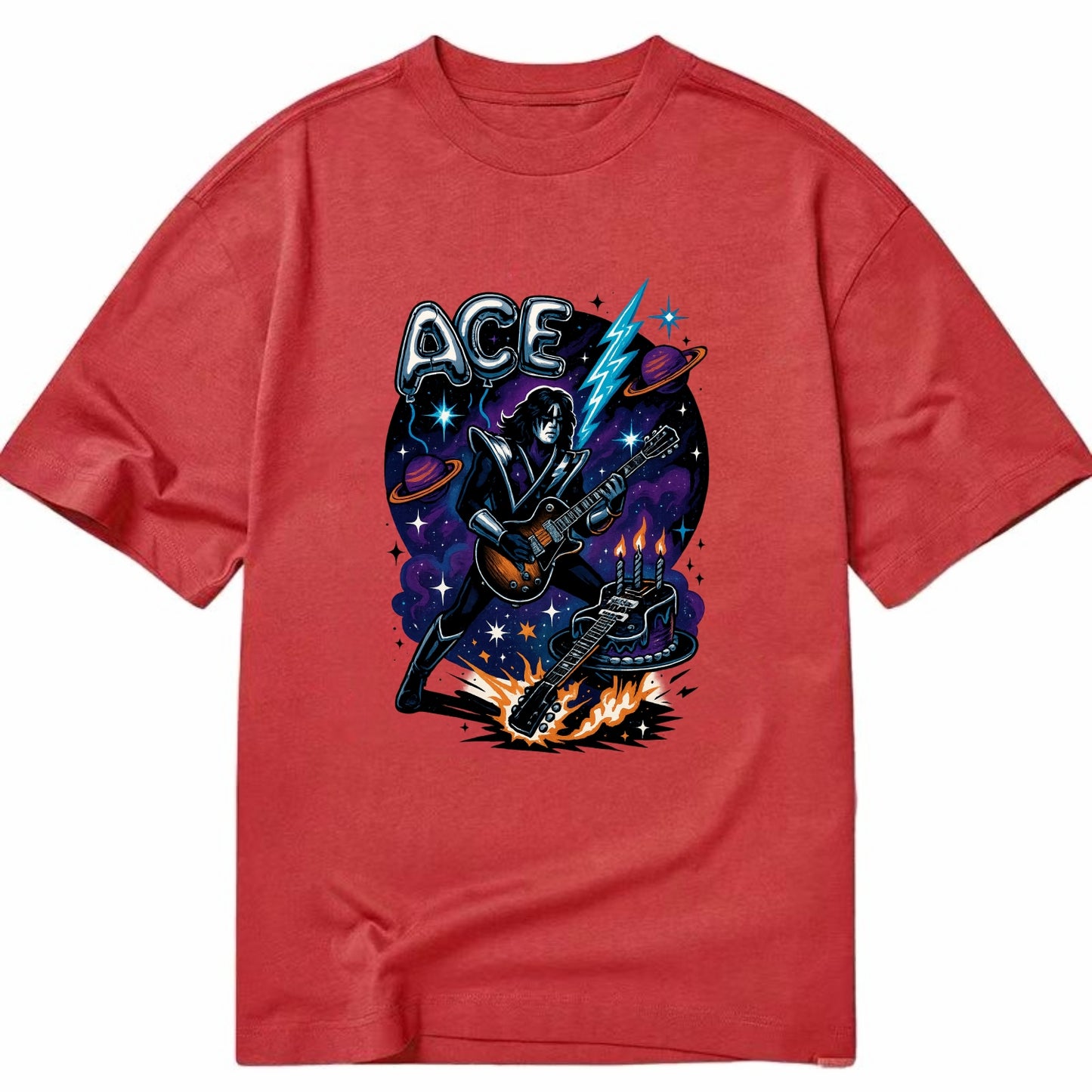 Ace Birthday Celebration - Classic T-shirt - Red