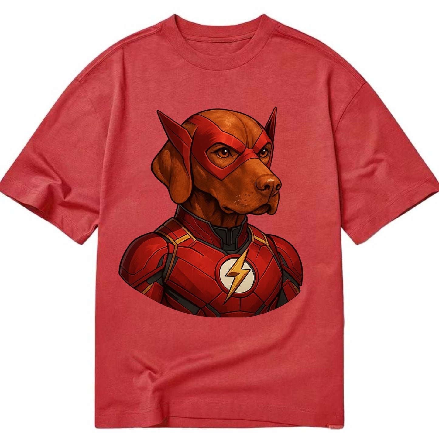 Vizsla Speed Hero  - Classic T-shirt - Red
