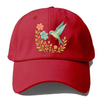 Mint Bee-Eater - Baseball Cap - Red