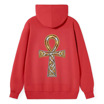 Ankh of Life - Classic Pullover Hoodie - Red