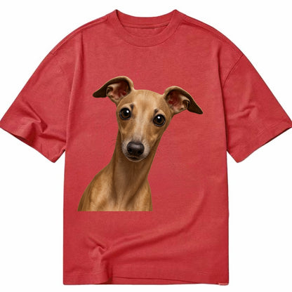Italian Greyhound  - Classic T-shirt - Red