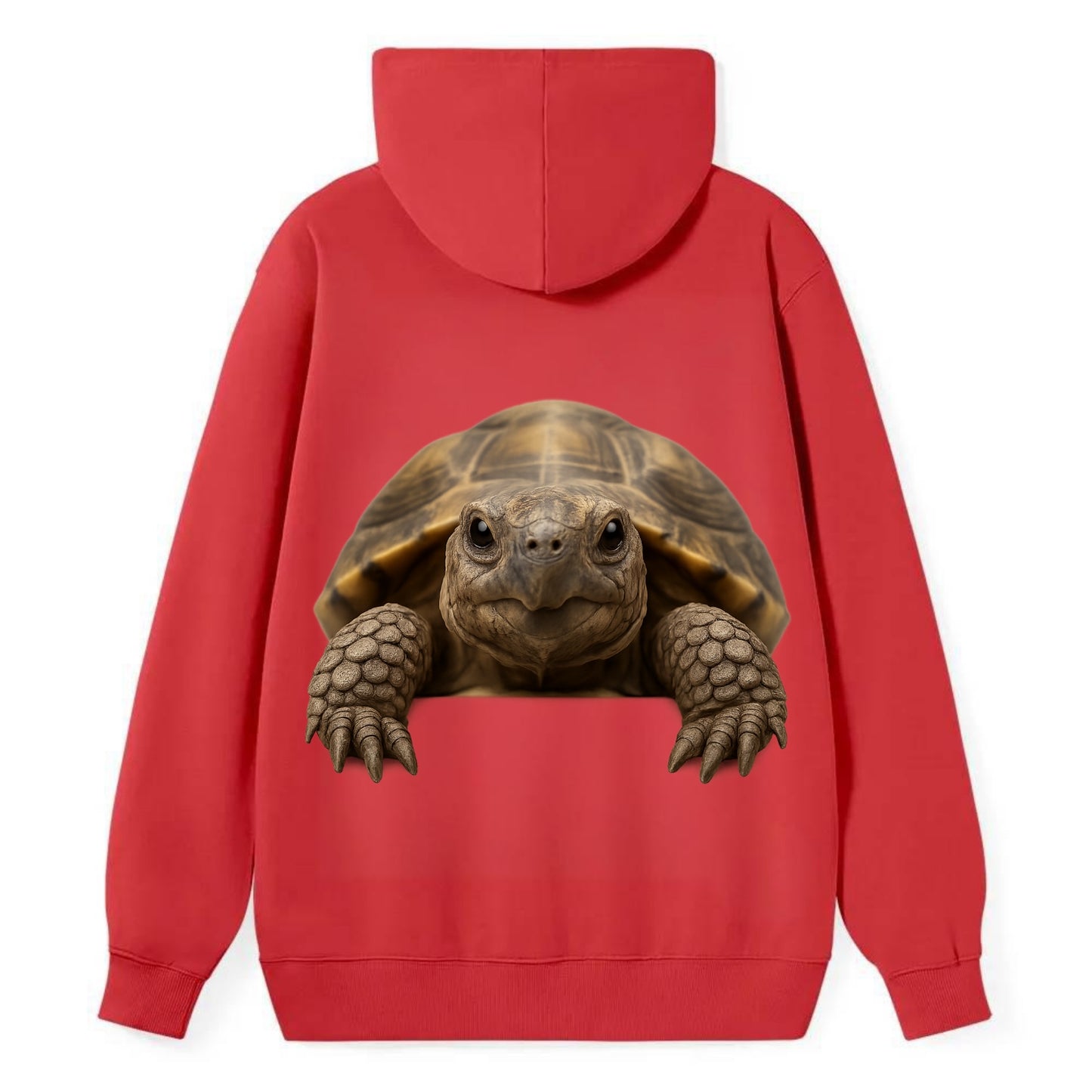 Tortoise  - Classic Pullover Hoodie - Red