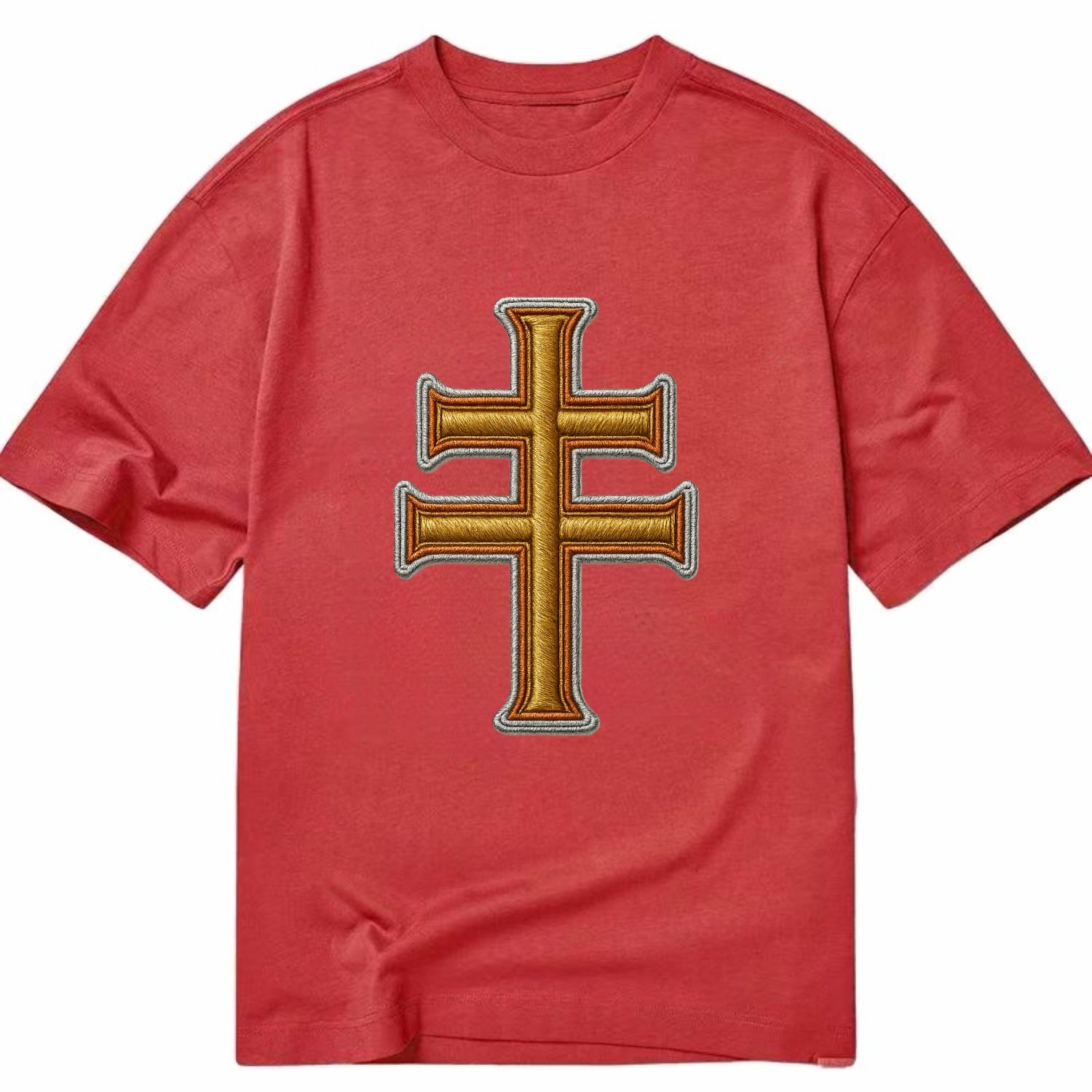 Patriarchal Cross - Classic T-shirt - Red