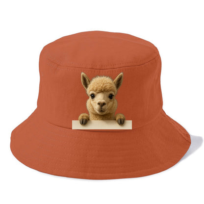 Alpaca  - Bucket Hat - Red