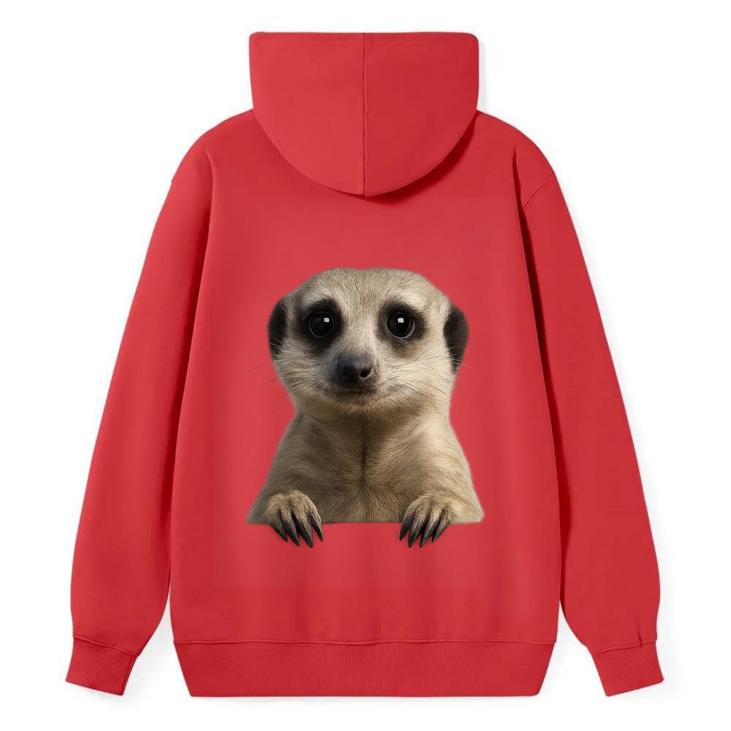 Meerkat  - Classic Pullover Hoodie - Red