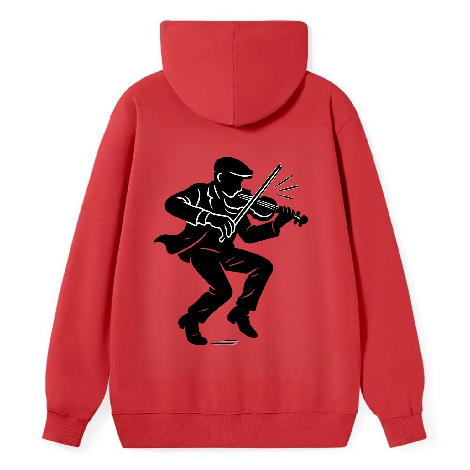 Irish folk musician traditional jig - Classic Pullover Hoodie - Red