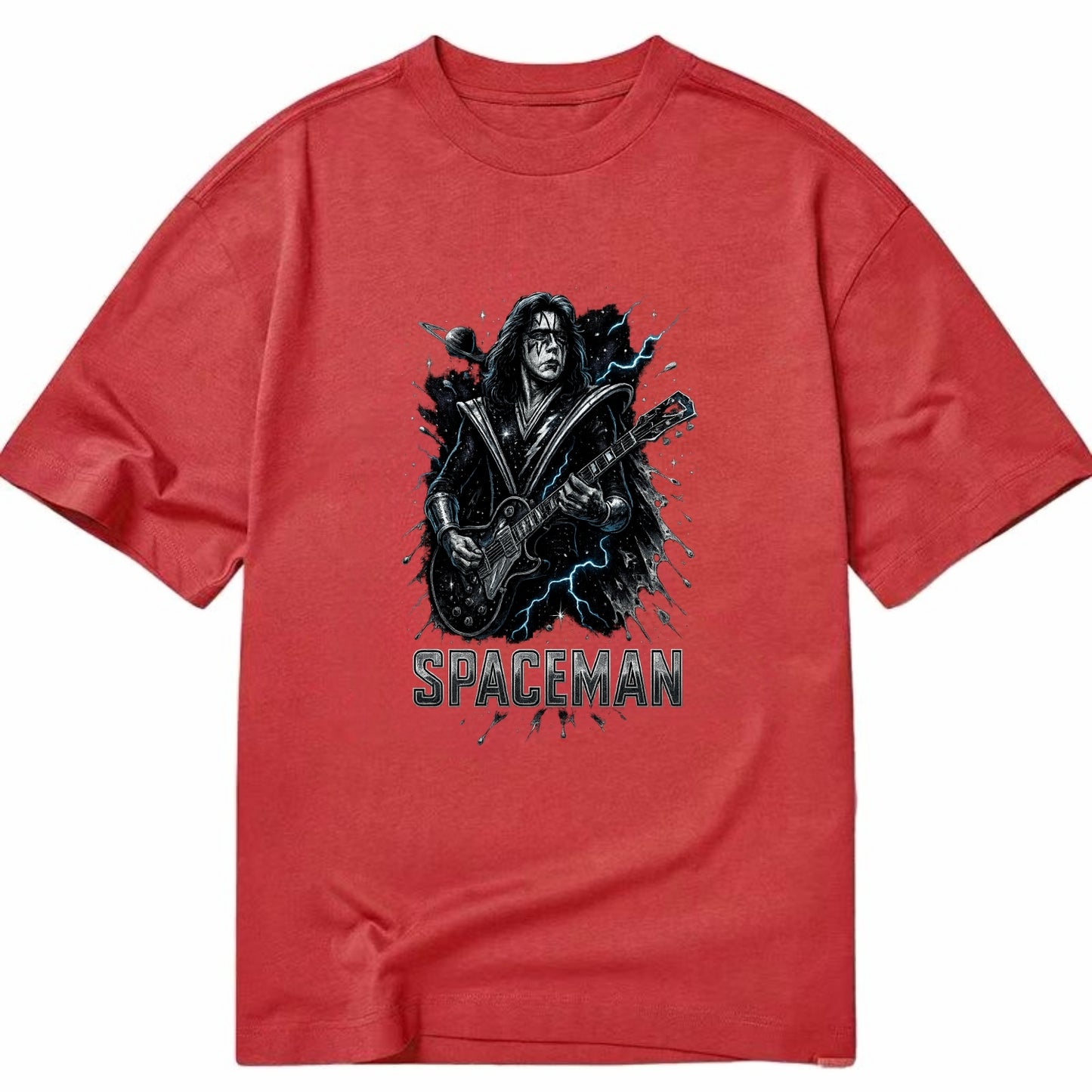 Silver Splash - Classic T-shirt - Red