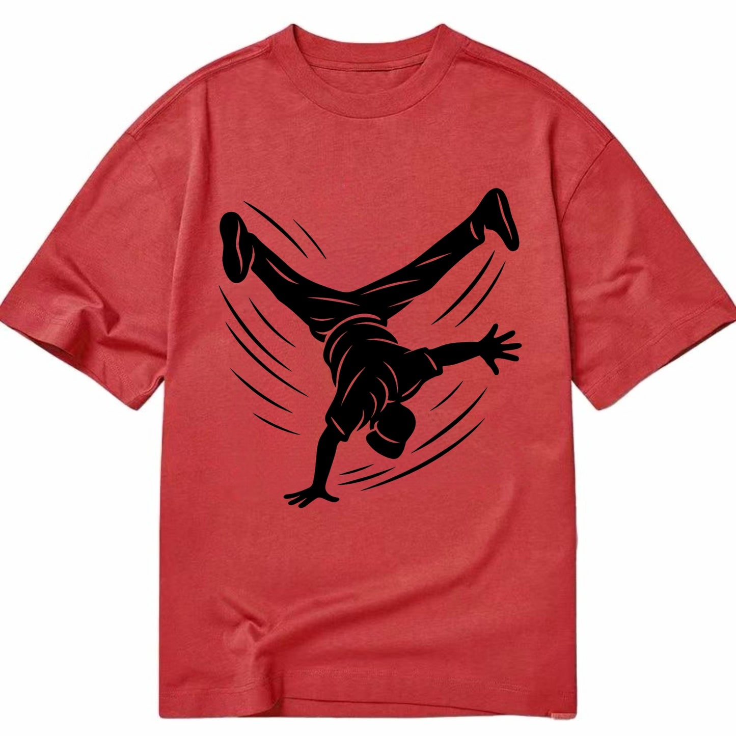 Breakdancer windmill move - Classic T-shirt - Red