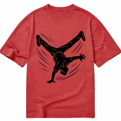 Breakdancer windmill move - Classic T-shirt - Red
