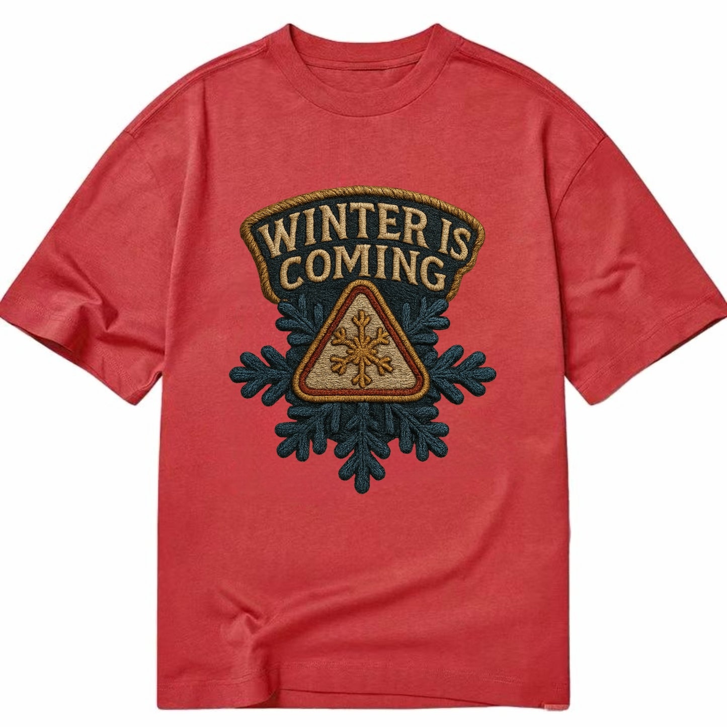 Winter Is Coming  - Classic T-shirt - Red
