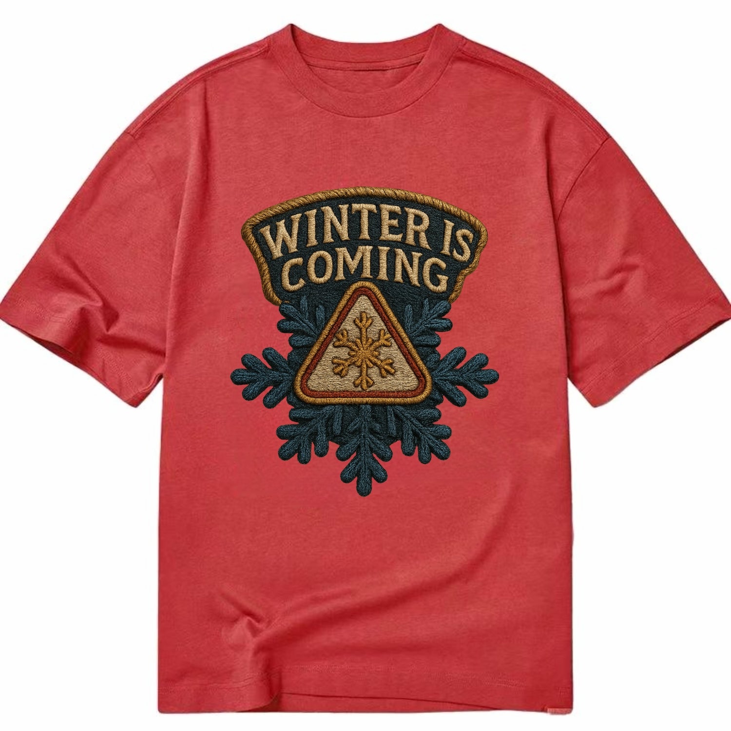 Winter Is Coming  - Classic T-shirt - Red