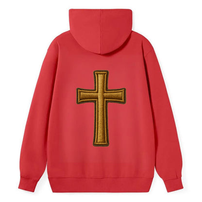 Latin Cross - Classic Pullover Hoodie - Red