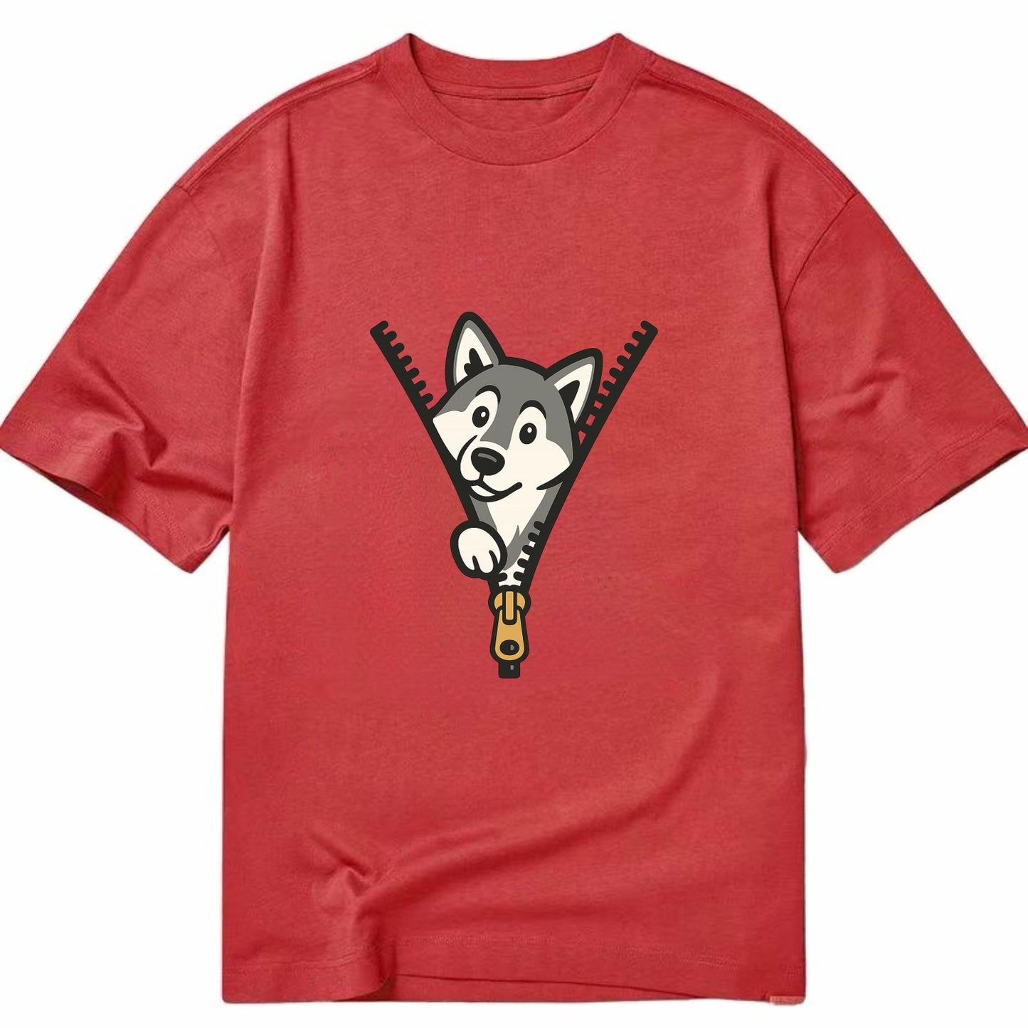 Alaskan Malamute - Classic T-shirt - Red