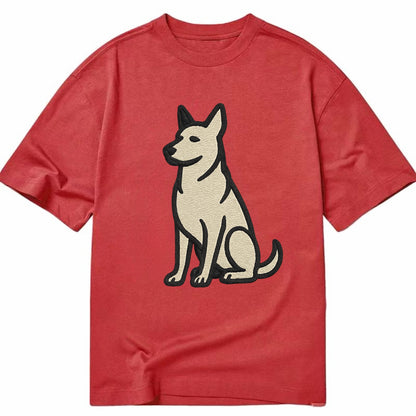 German Sheprador - German Shepherd Lab m Classic T-shirt - Red