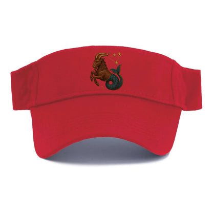 Capricorn Goat  - Visor - Red