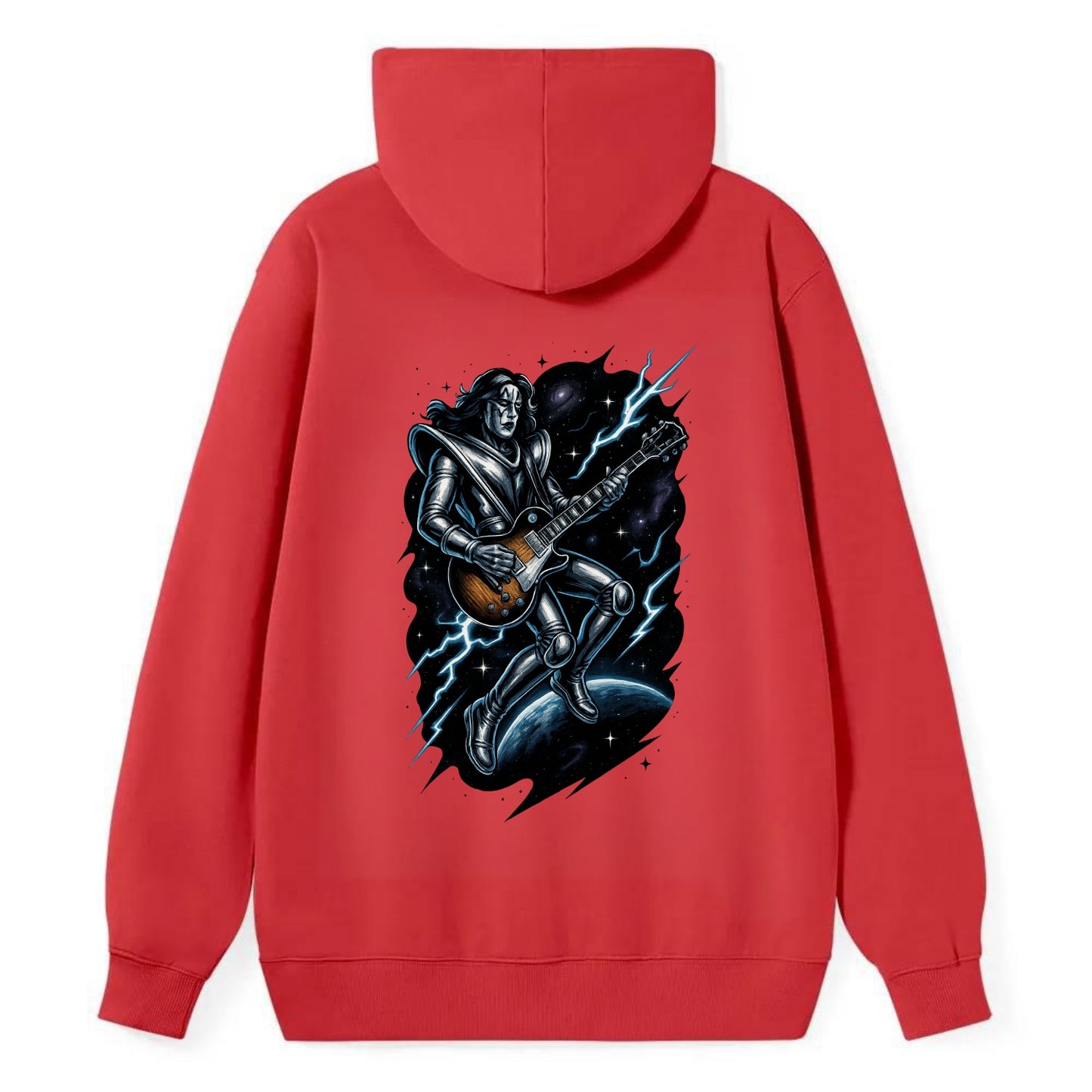 Ace in Zero Gravity - Classic Pullover Hoodie - Red