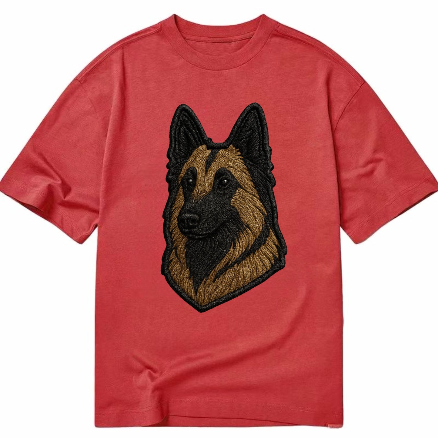 Belgian Tervuren - Trendy shepherd desig - Classic T-shirt - Red