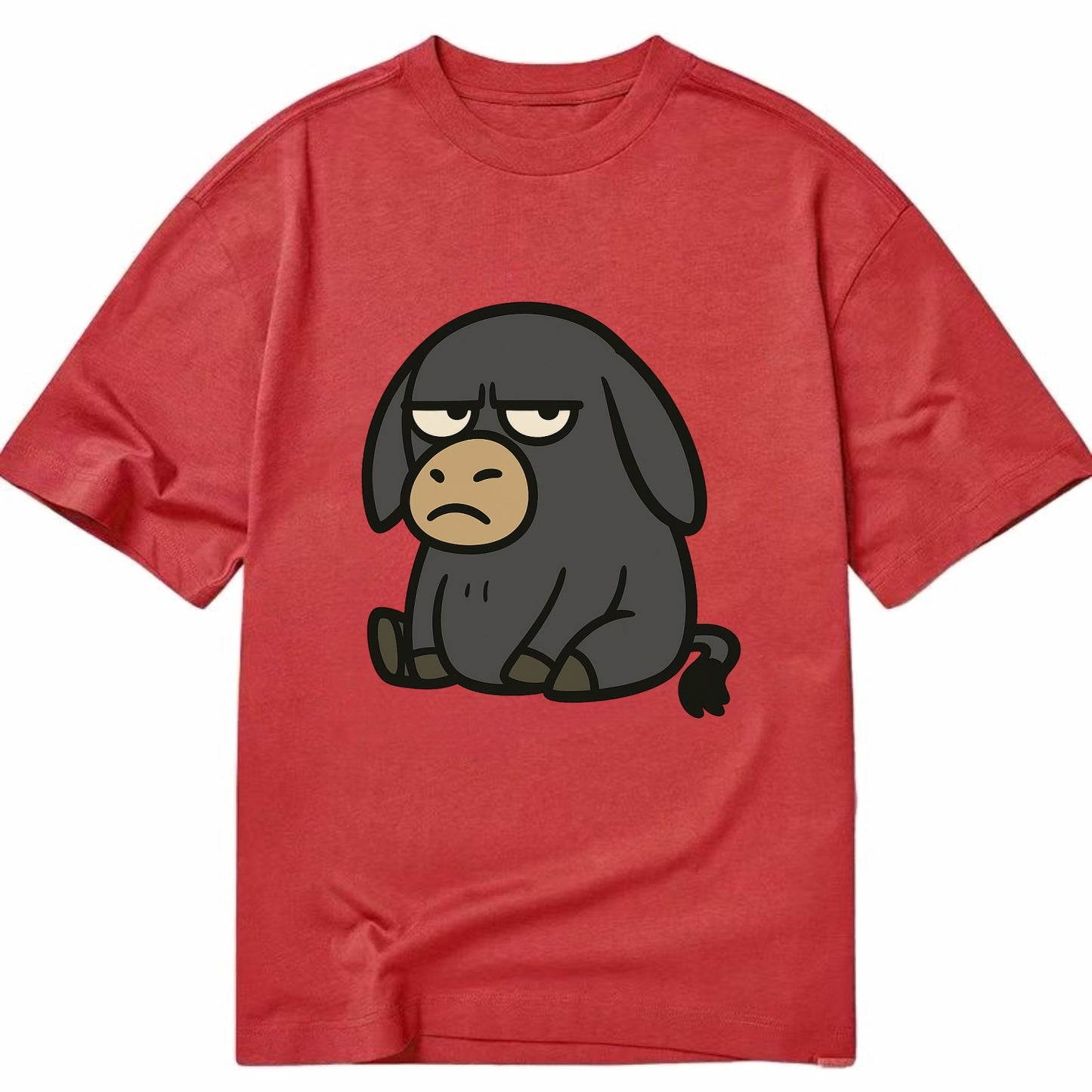 The Donky Judging Silently - Classic T-shirt - Red