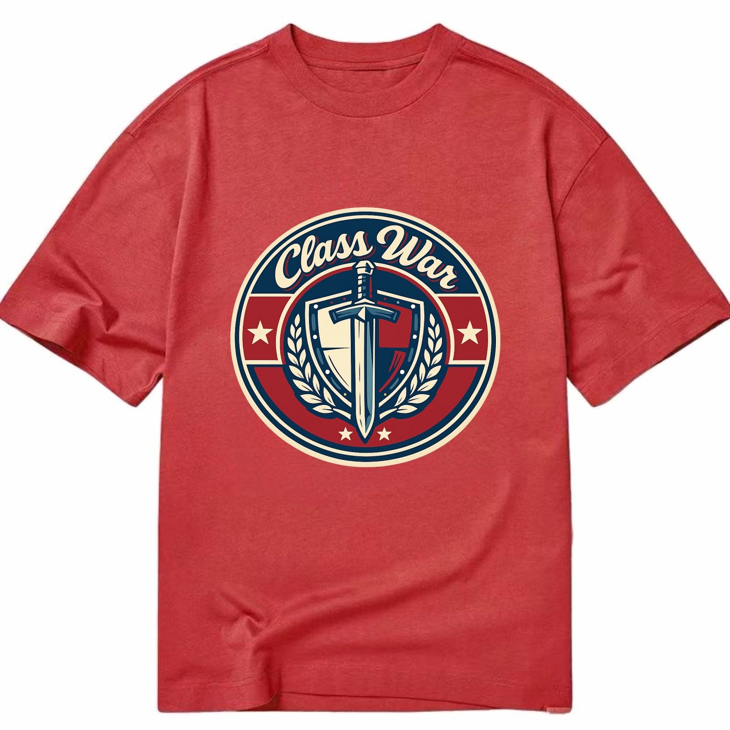 class war - Classic T-shirt - Red