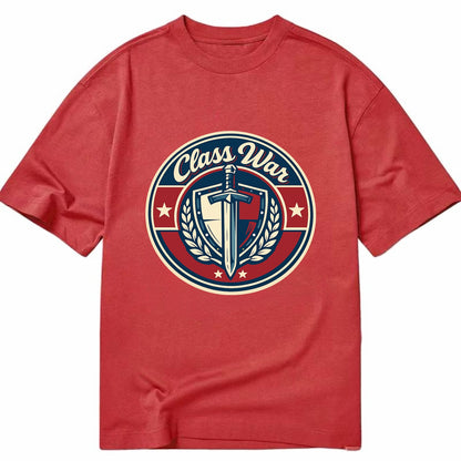 class war - Classic T-shirt - Red