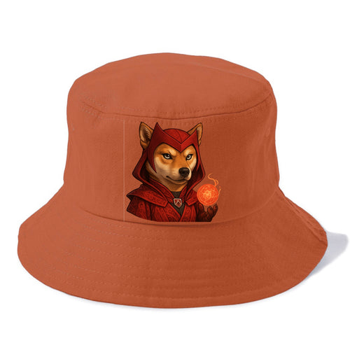 Shiba Inu Scarlet Witch  - Bucket Hat
