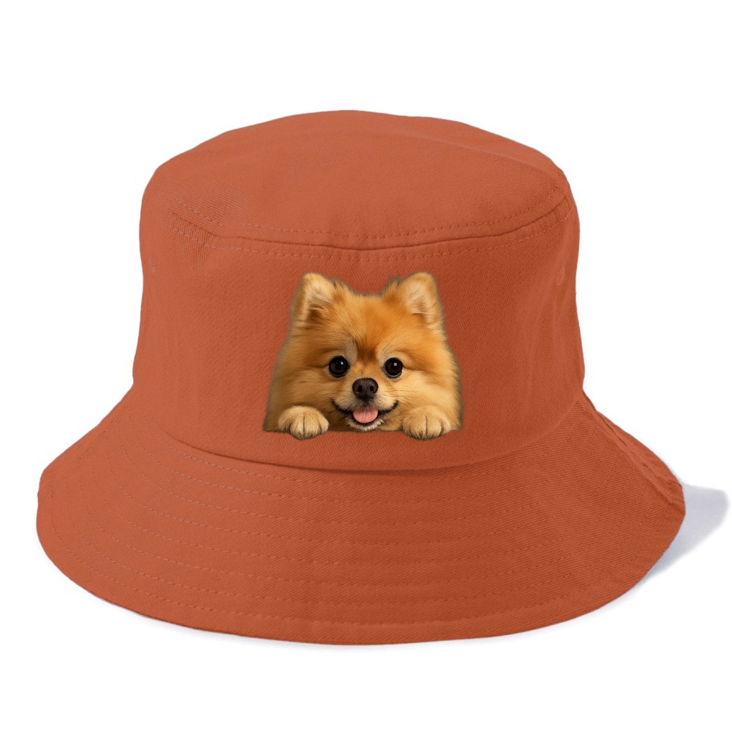 Pomeranian  - Bucket Hat - Red