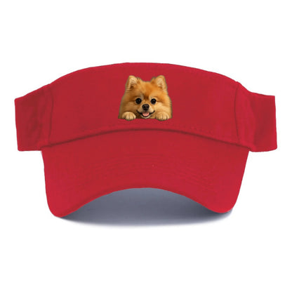 Pomeranian  - Visor - Red