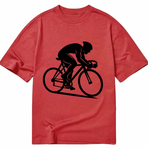Sprint cyclist racing stance - Classic T-shirt