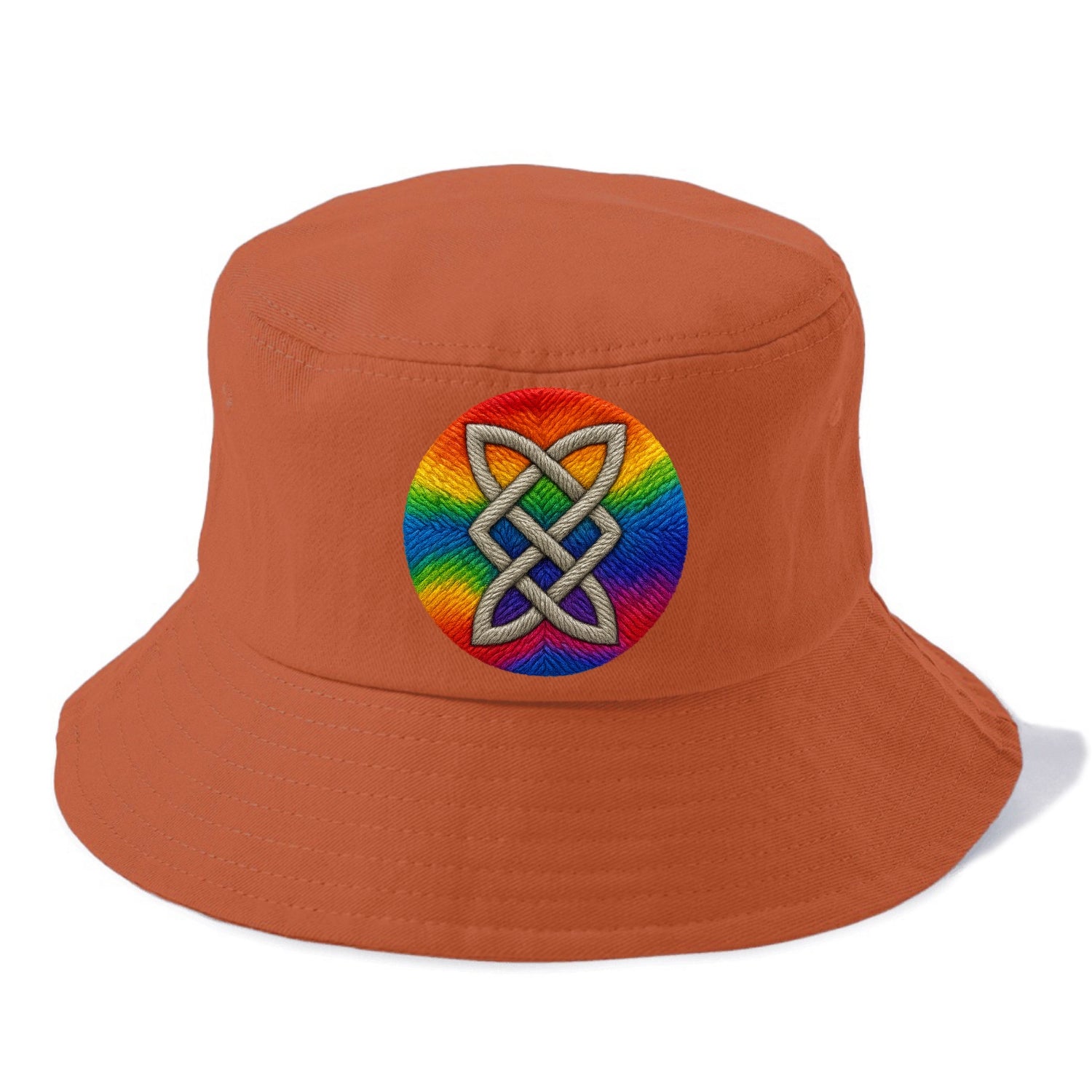 Celtic Shield Knot  - Bucket Hat - Red