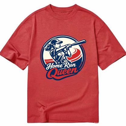 Feminine Power at Bat - Classic T-shirt - Red