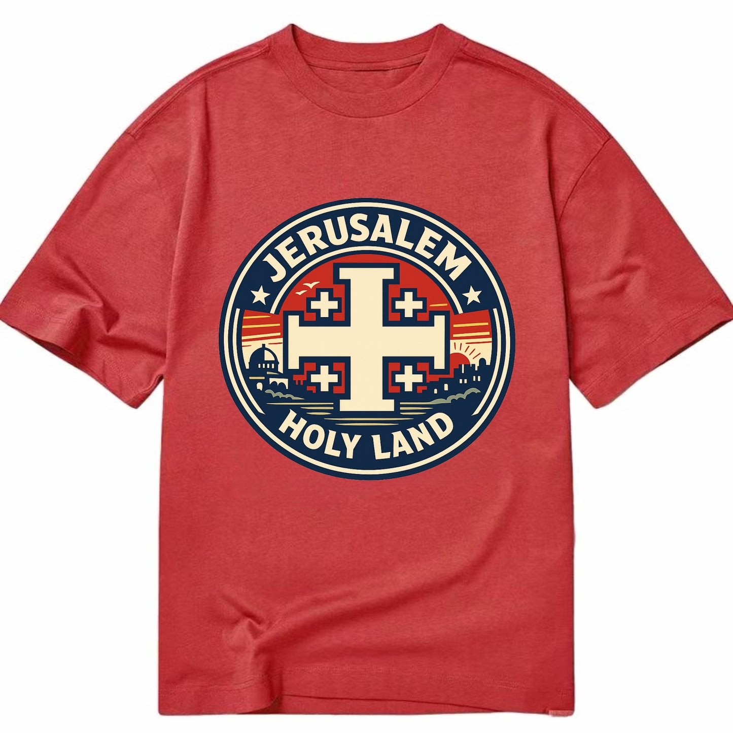 Heritage of the Cross - Classic T-shirt - Red