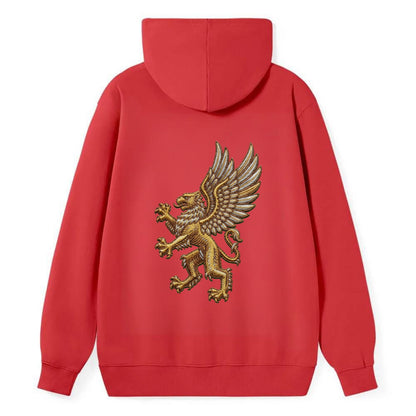 Griffin - Classic Pullover Hoodie - Red
