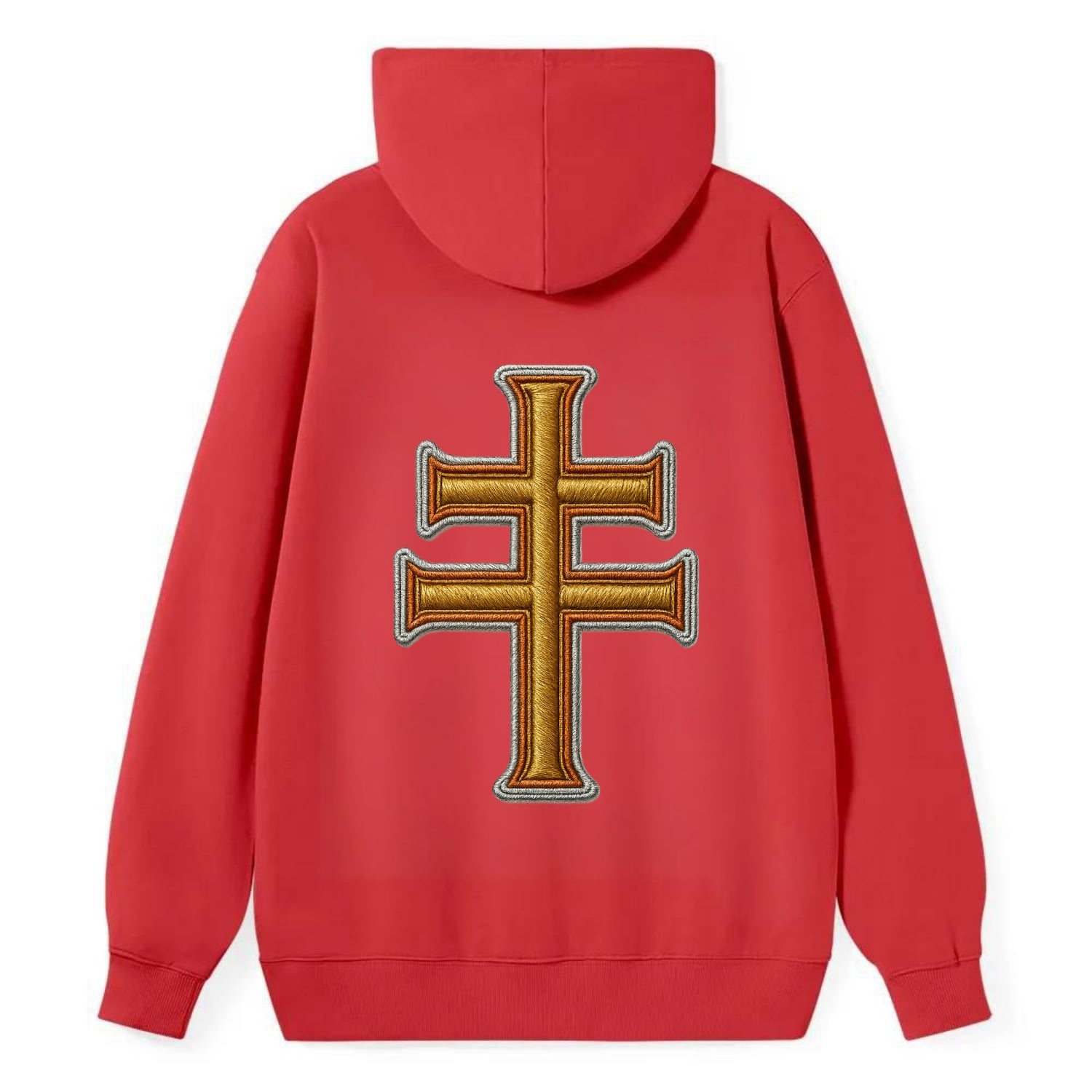 Patriarchal Cross - Classic Pullover Hoodie - Red