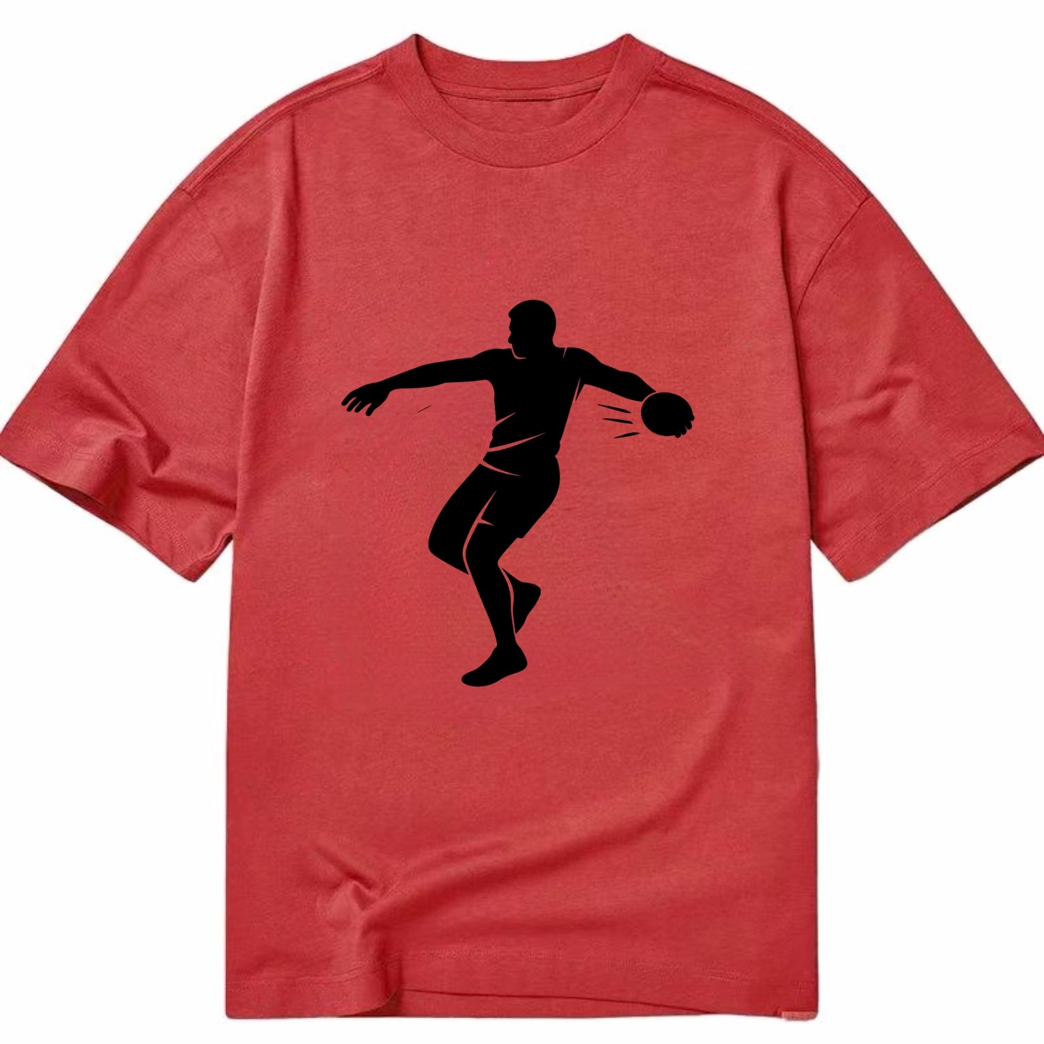 Discus thrower spinning release - Classic T-shirt - Red