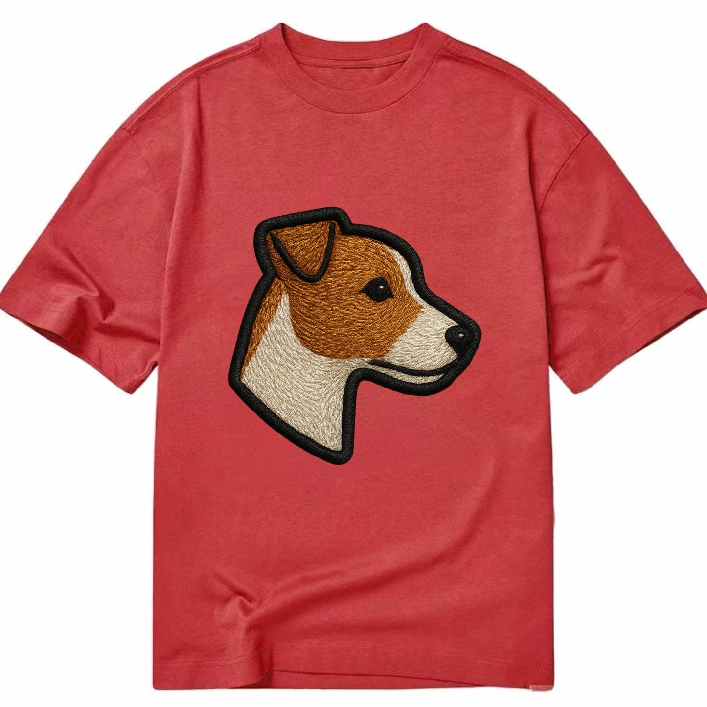 Jack Russell Terrier - Modern small terr - Classic T-shirt - Red