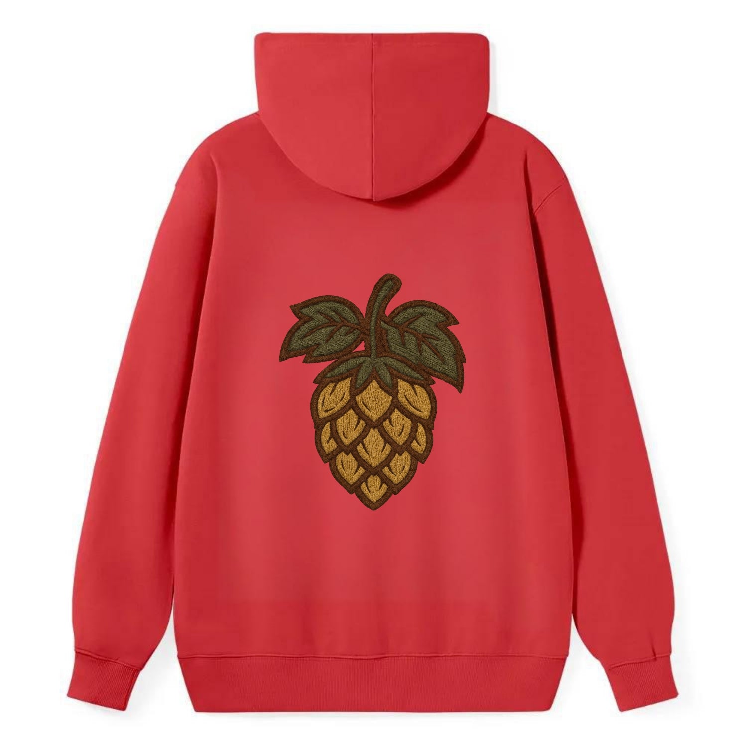 Hop Cone  - Classic Pullover Hoodie - Red