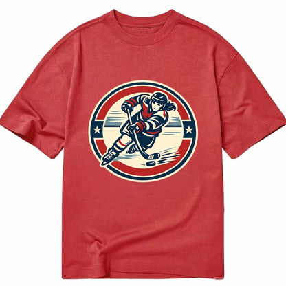 Fierce Ice Queen Emblem - Classic T-shirt - Red