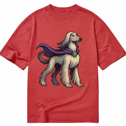 Afghan Hound Mystic Hero  - Classic T-shirt - Red