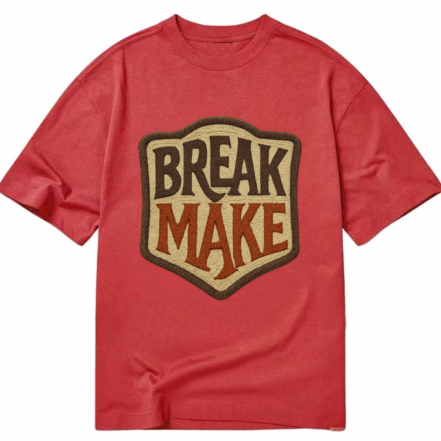 BREAK;MAKE THE RULES Rebel Red Snapback - Classic T-shirt - Red