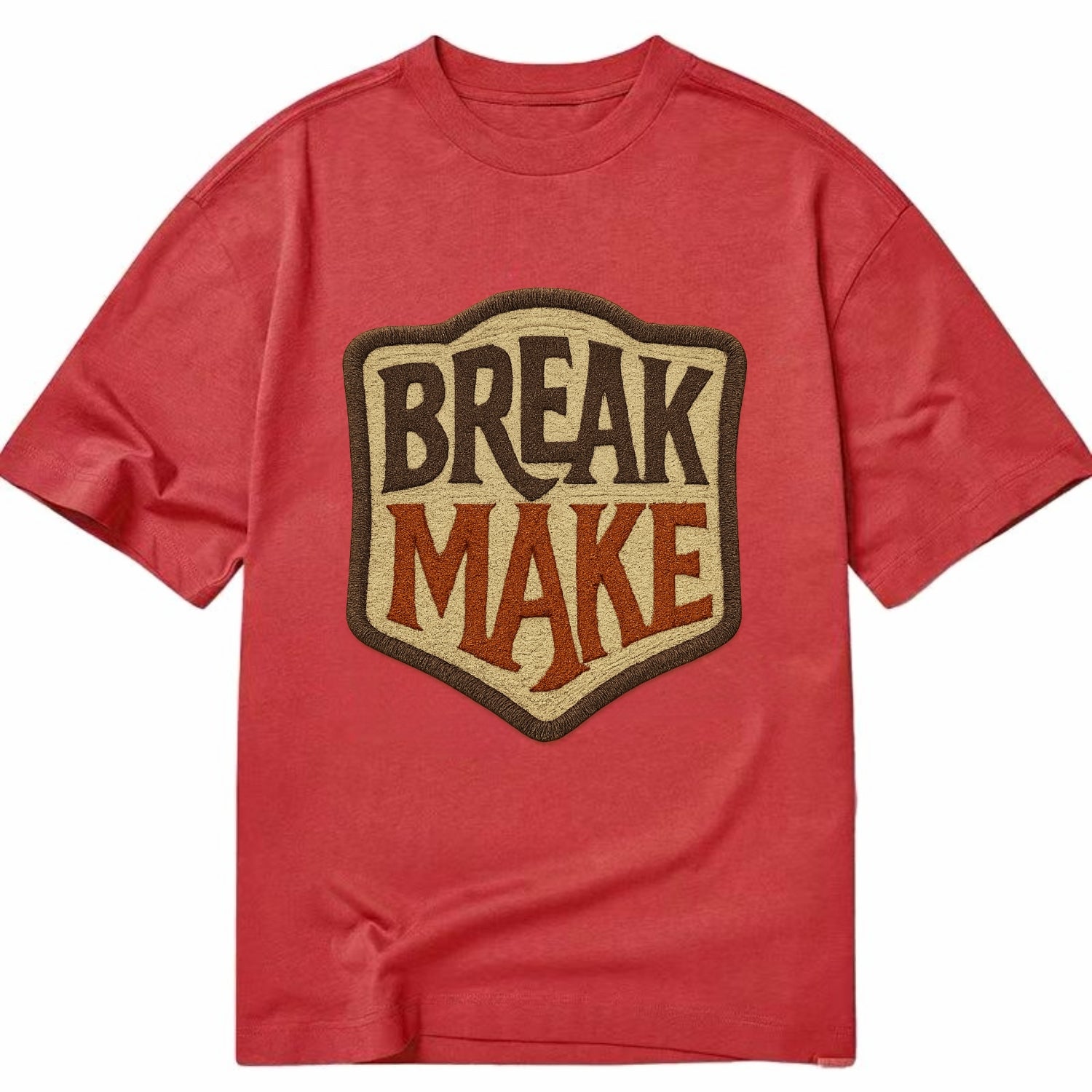 BREAK;MAKE THE RULES Rebel Red Snapback - Classic T-shirt - Red