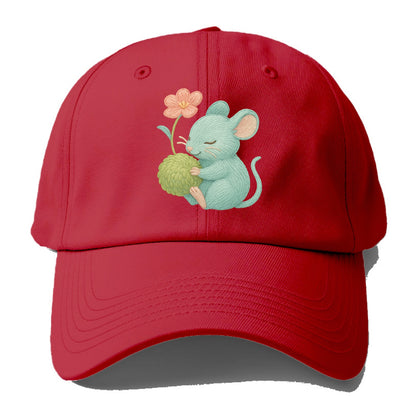 Mint Mouse - Baseball Cap - Red