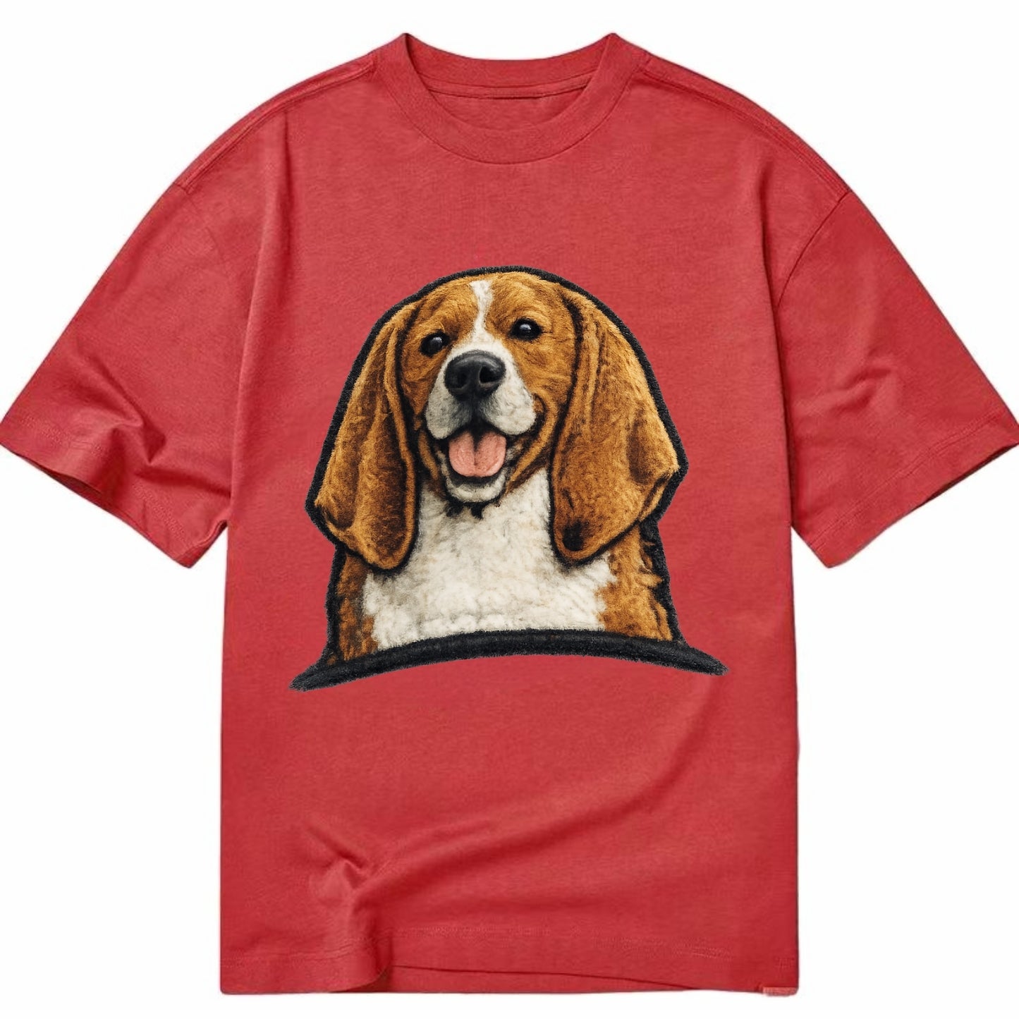Buddy Beagle - Classic T-shirt - Red