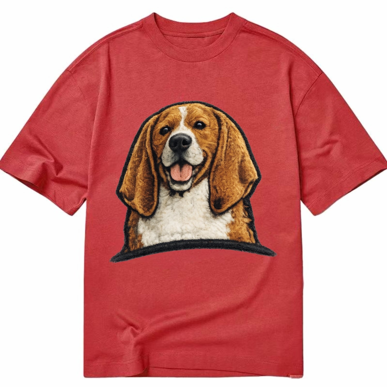 Buddy Beagle - Classic T-shirt - Red
