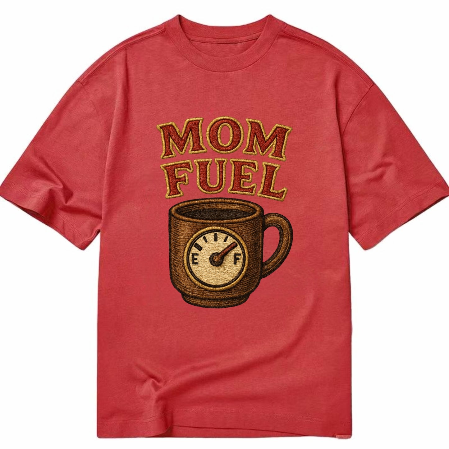 Mom Fuel  - Classic T-shirt - Red