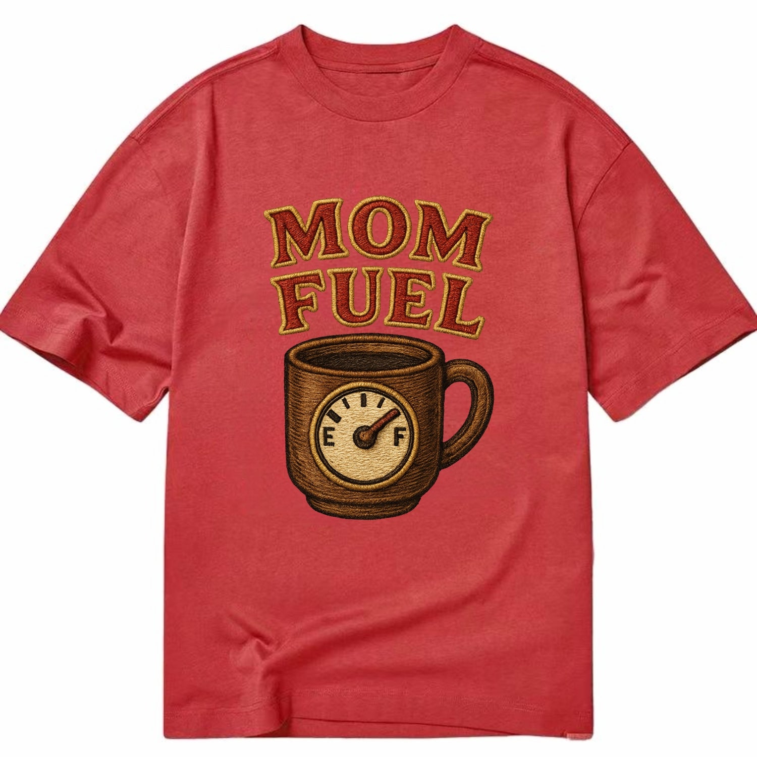 Mom Fuel  - Classic T-shirt - Red