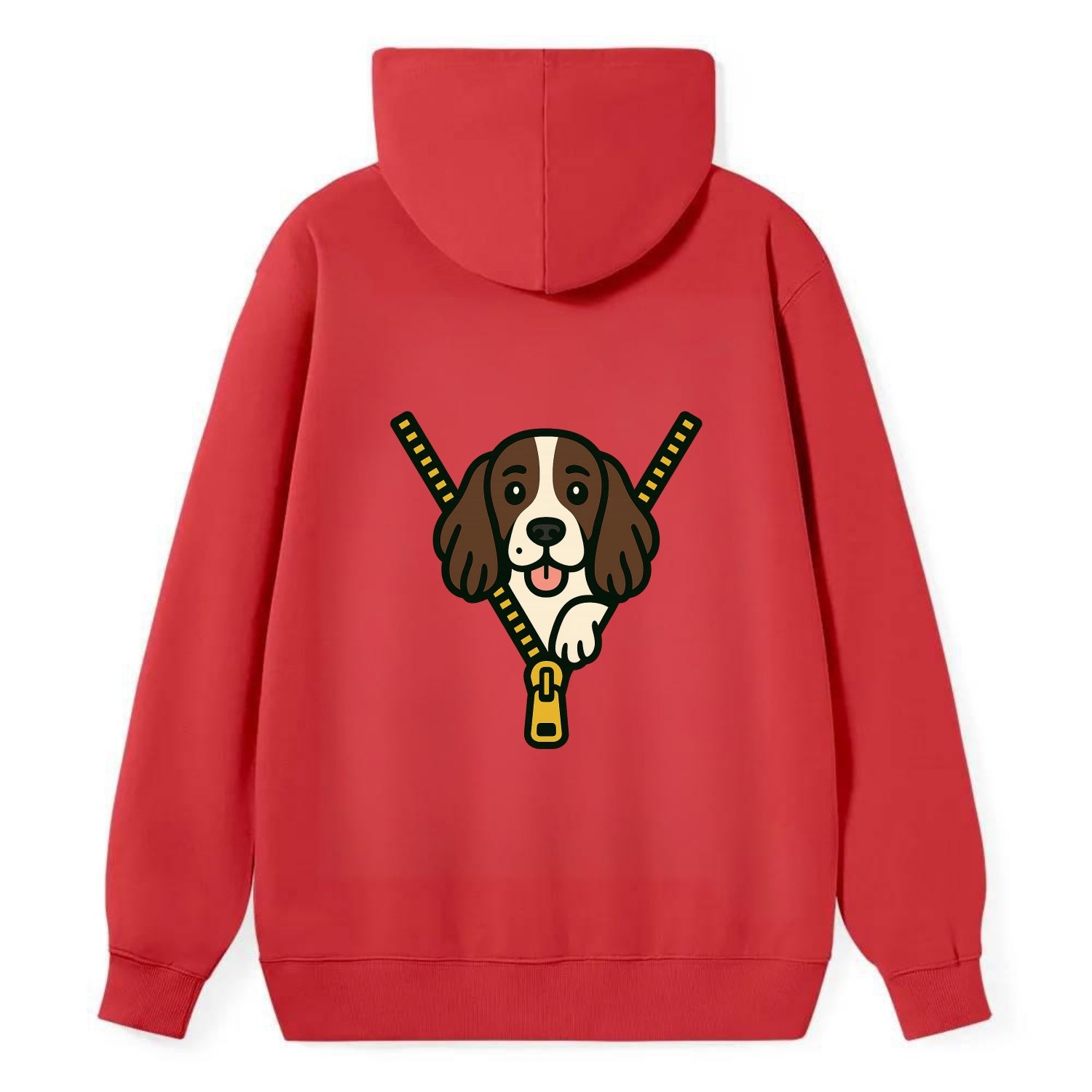 English Springer Spaniel - Classic Pullover Hoodie - Red