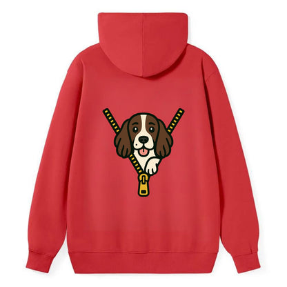 English Springer Spaniel - Classic Pullover Hoodie - Red