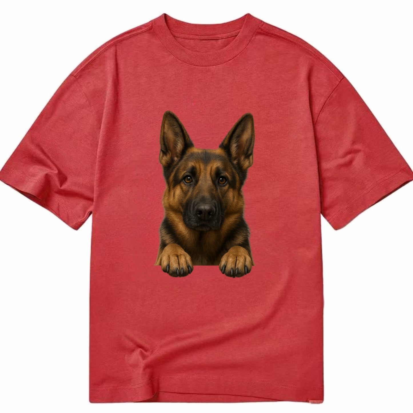 German Shepherd  - Classic T-shirt - Red
