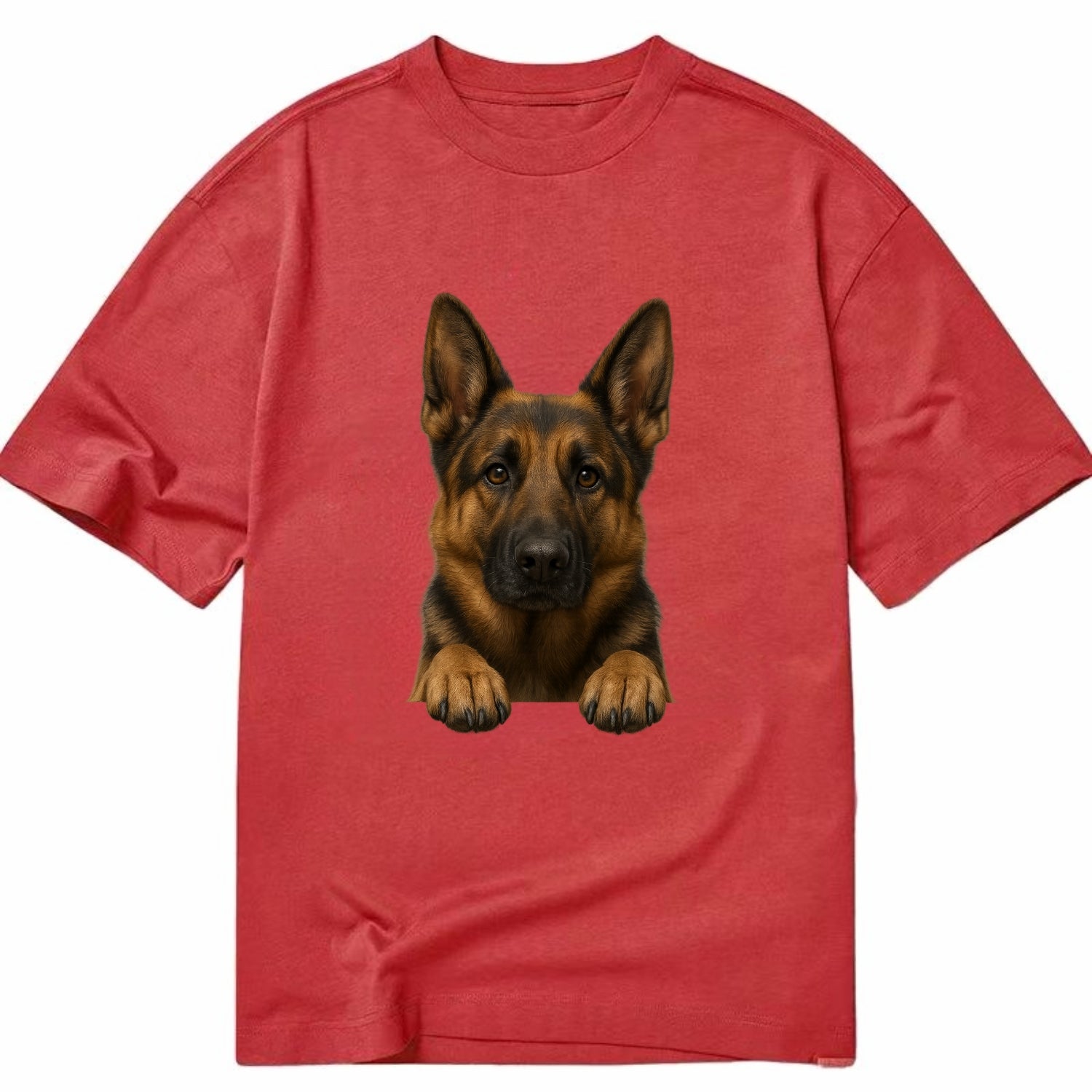 German Shepherd  - Classic T-shirt - Red